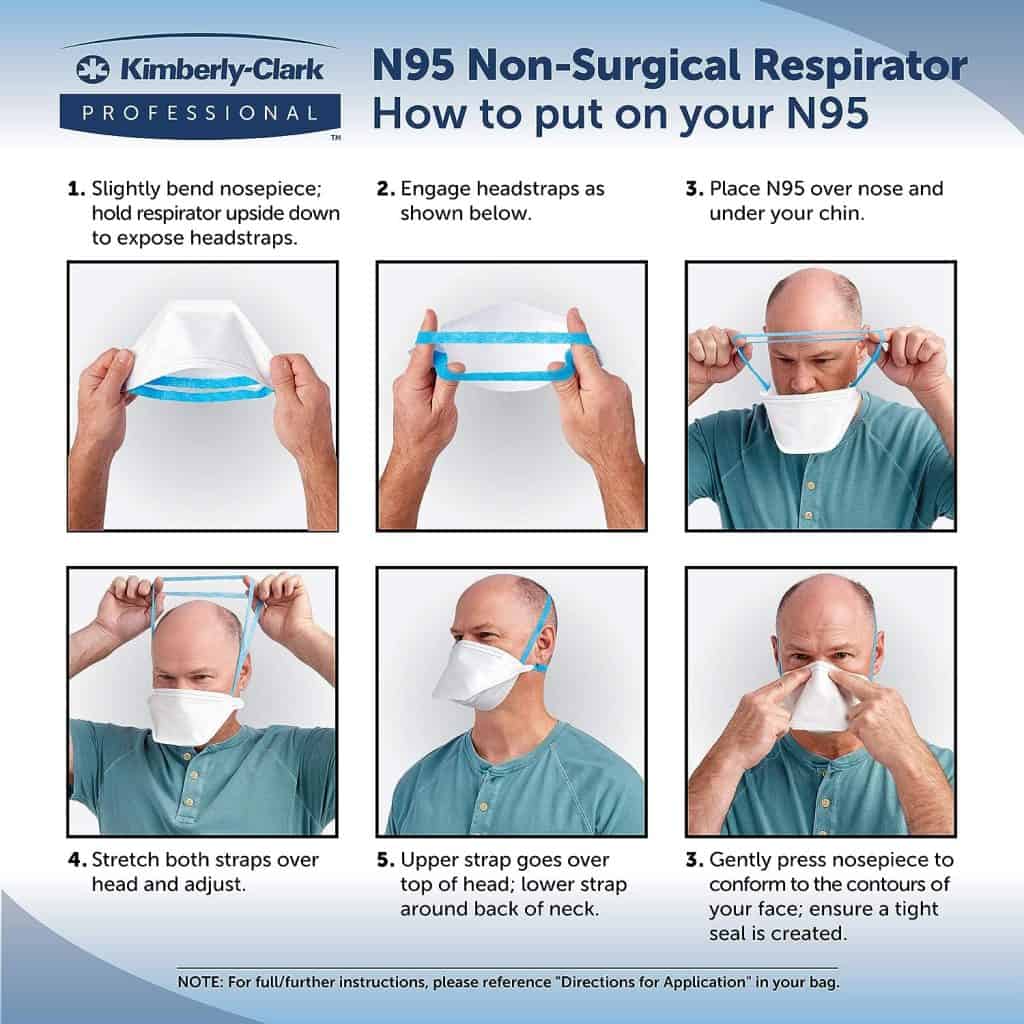 USA made N95 respirators for personal use